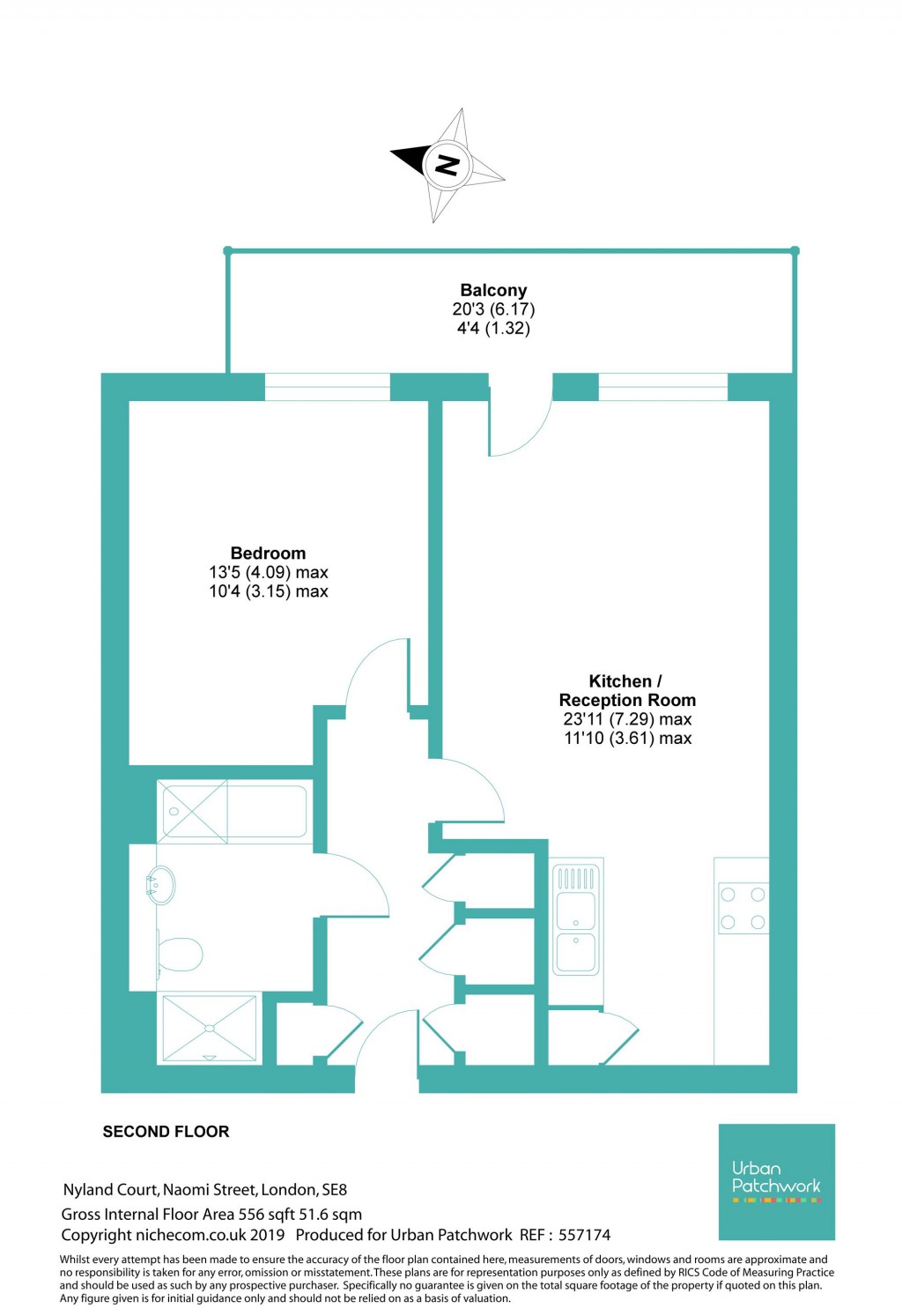 Floorplans For Naomi Street, London