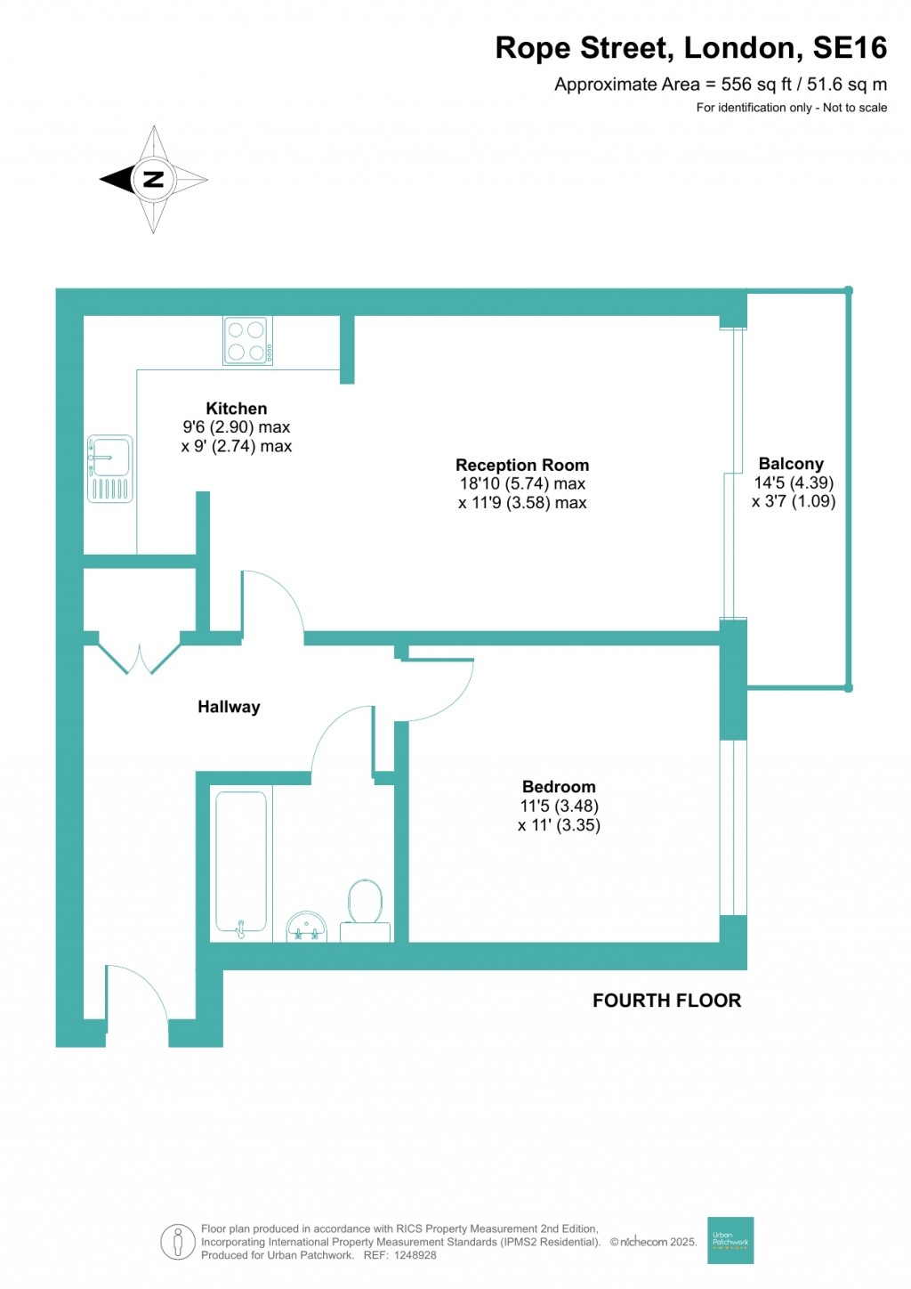 Floorplans For Rope Street, London