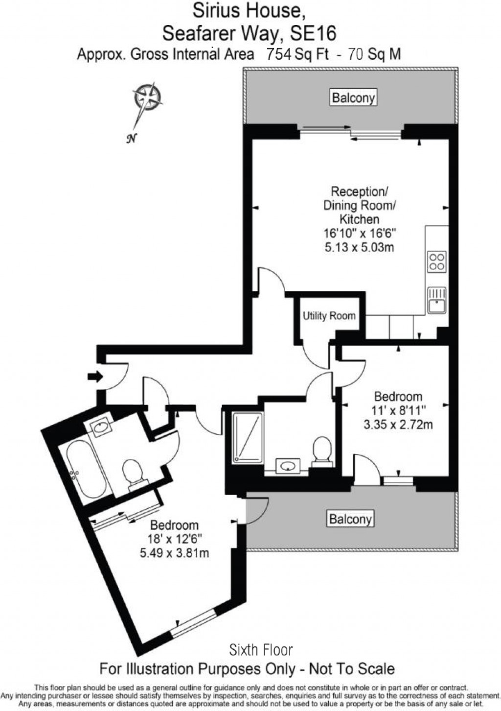 Floorplans For Seafarer Way, London