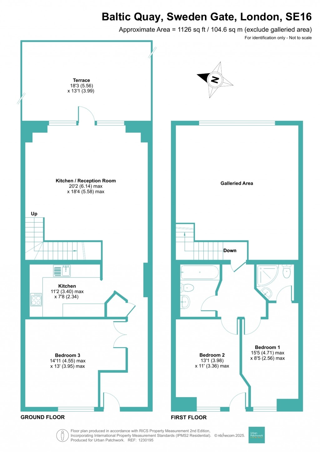 Floorplans For Sweden Gate, London