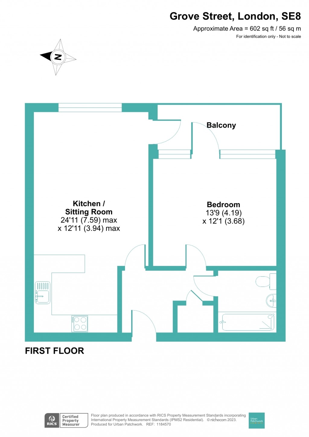 Floorplans For Grove Street, London