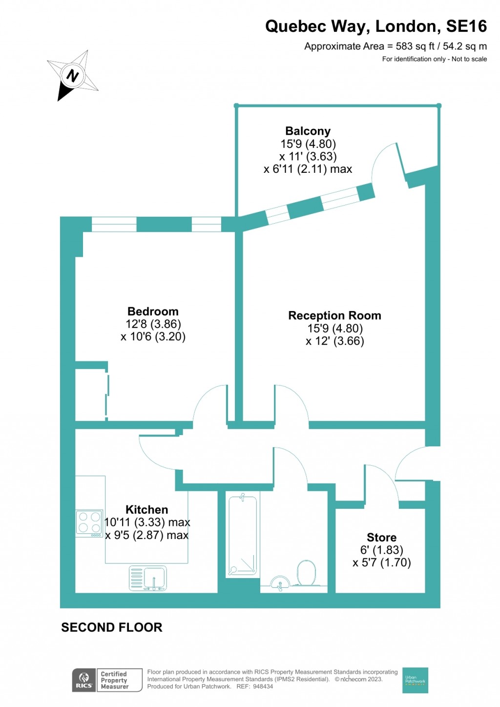 Floorplans For Quebec Way, London