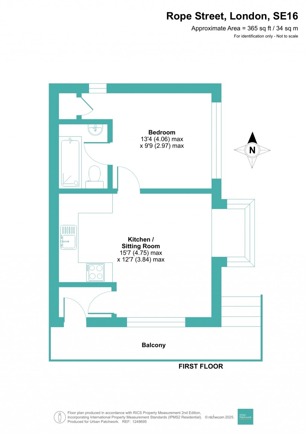 Floorplans For Rope Street, London