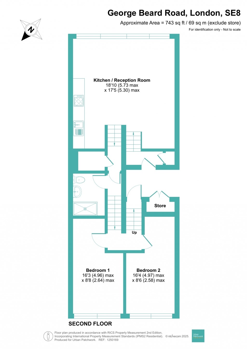 Floorplans For George Beard Road, London